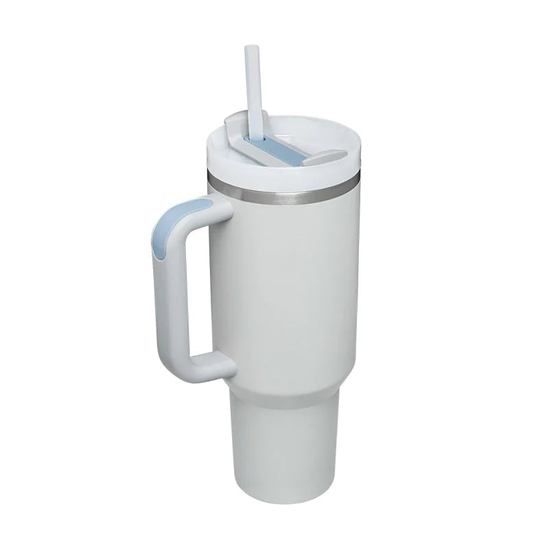 Insulated Bottle With Straw