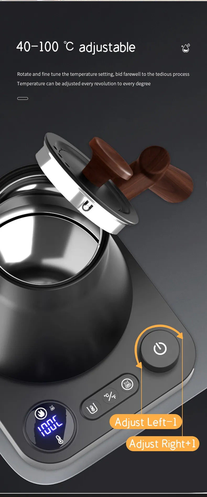 SmartTemp Electric Kettle