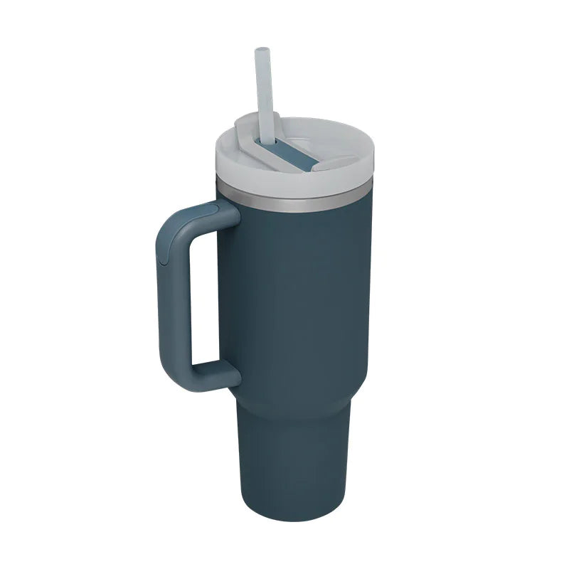 Insulated Bottle With Straw